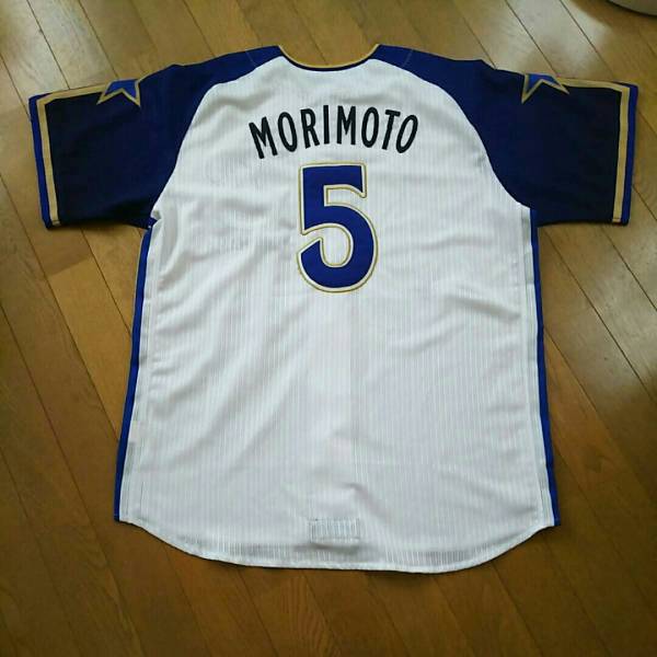 横浜 DeNA ベイスターズ ホーム サマー レプリカ ユニフォーム 森本稀哲 刺繍 マーキング