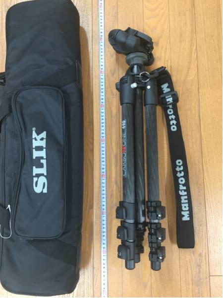 三脚 ③ CARBON カーボン ONE 440 CMg 460 Mg Manfrotto ケース付き