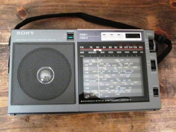 SONY 美品 SONY ICF-EX5 FM/ラジオNSB1/NSB2/MW ラジオ ICF-EX5