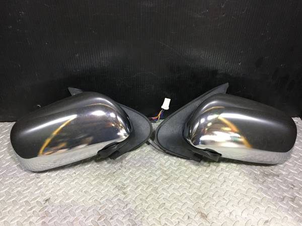 K11　マーチボレロ　メッキ　ドアミラー左右　電動格納式　★マーチルンバ