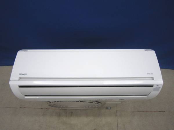 1円～！美品 HITACHI 日立 2.2kWエアコン 白くまくん RAS-AJ22C-W ～9 