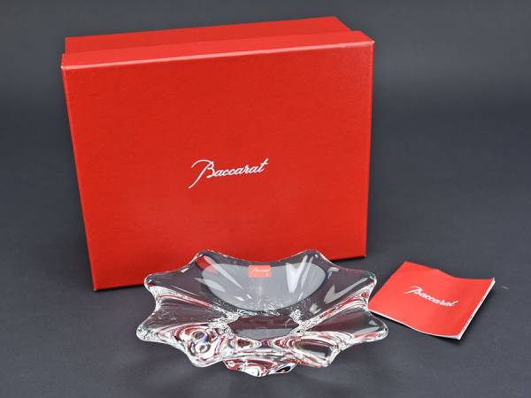 バカラ Baccarat キャディックストレイ 灰皿 クリスタルガラス 小物