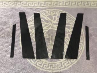 3764★メルセデスベンツ/W222/Sクラス/カーボン/ピラー/AMG/S63/S550/S350/S400/ロリンザー