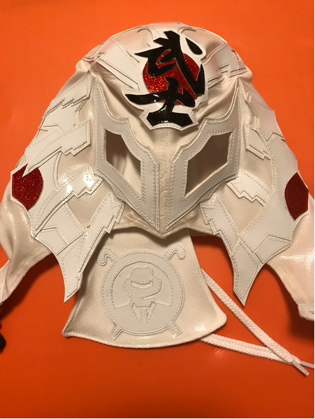 BUSHI・白特殊・試合用マスクDX・インゴベルナブレス・武士プロレス