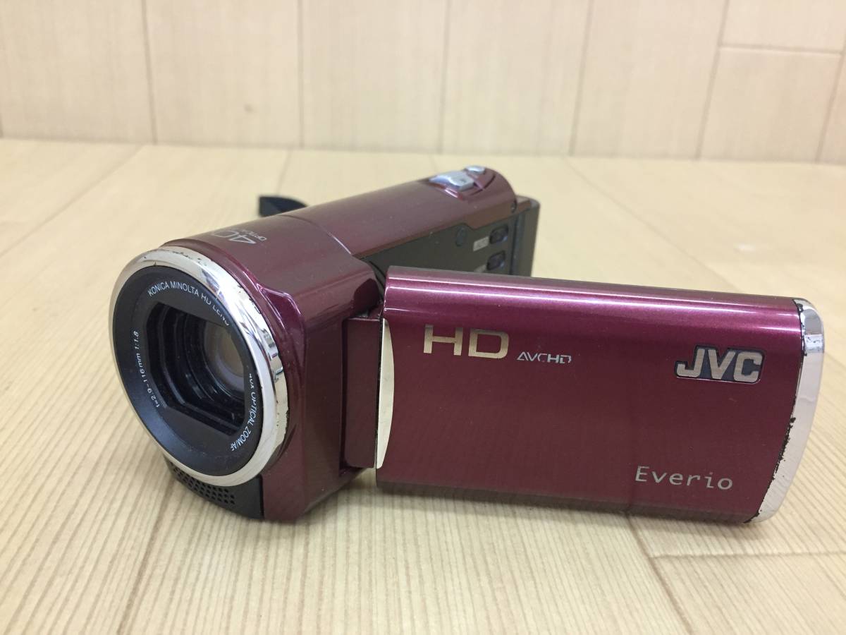 美品◇JVC Victor Everio GZ-HM670 ハイビジョン◇元箱/3479 ビデオ