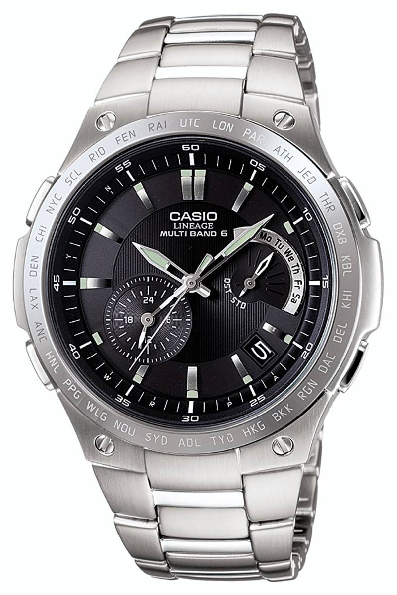 CASIO LINEAGE LIW-M1100D-1AJFタフソーラー電波時計MULTIBAND 