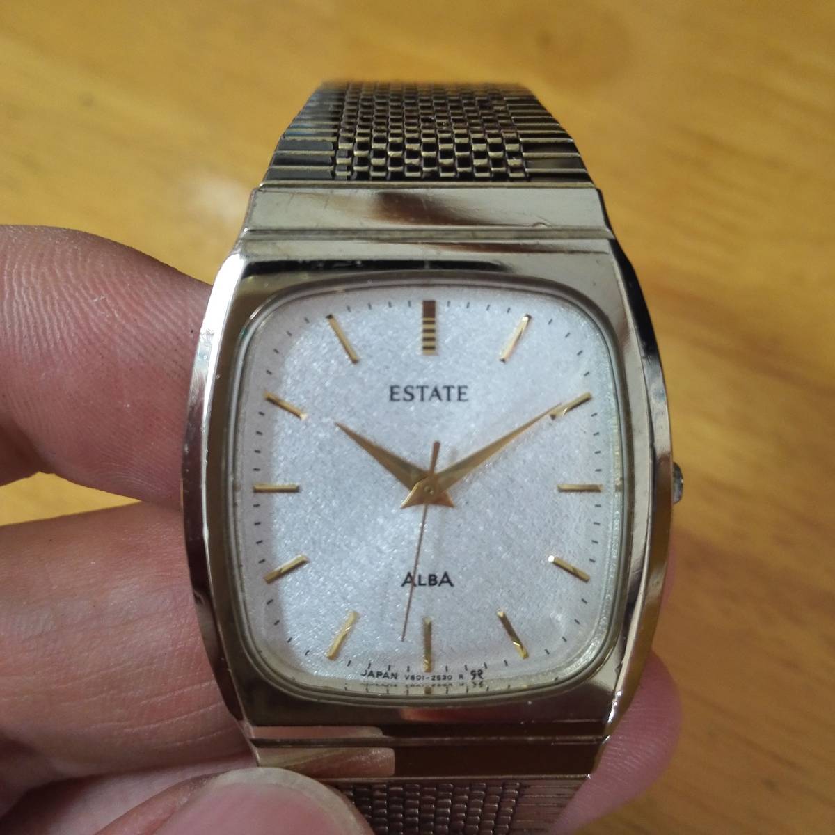 SEIKO セイコー ALBA ESTATE ゴールド クオーツ V801-5360(アルバ