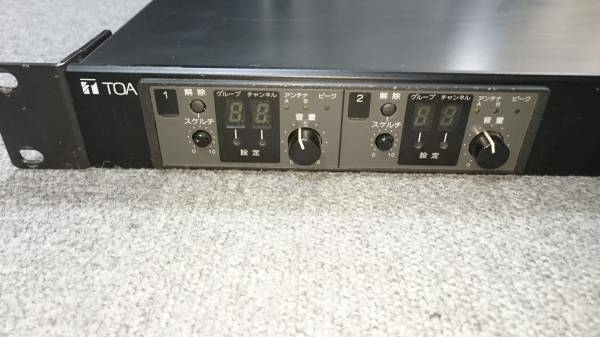 TOA WT-1802 WT-1802TOA DIVERSITY WIRELESS 【公式通販】
