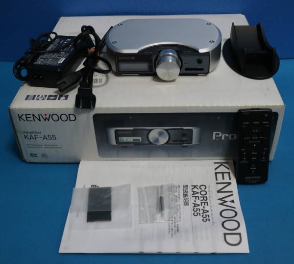 KENWOOD ケンウッド 小型デジタルアンプ Amplifier KAF-A55 リモコン