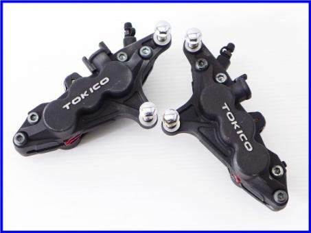 M☆良品♪GPz900R TOKICO 6POTキャリパーset♪デイトナ 赤パッド