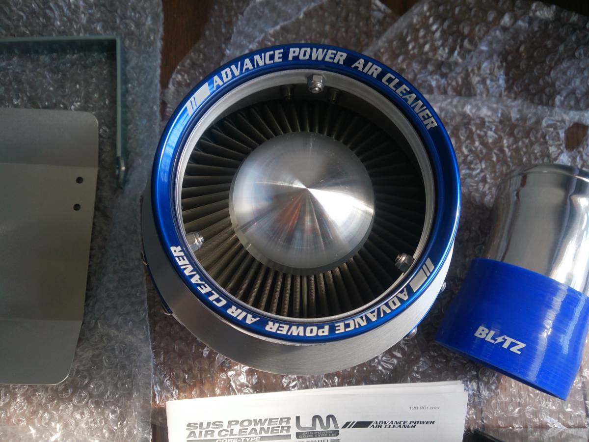 BLITZ アドバンス パワー エアクリーナー 86 BRZ 用 説明書 箱 附属品付き