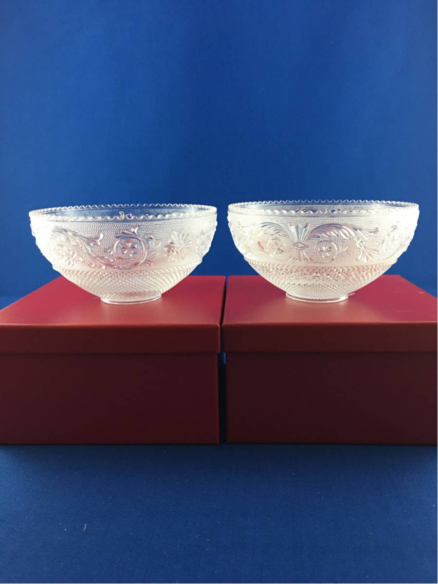 アラベスク バカラ ボウル Baccarat スモールボウル 2個セット 公式