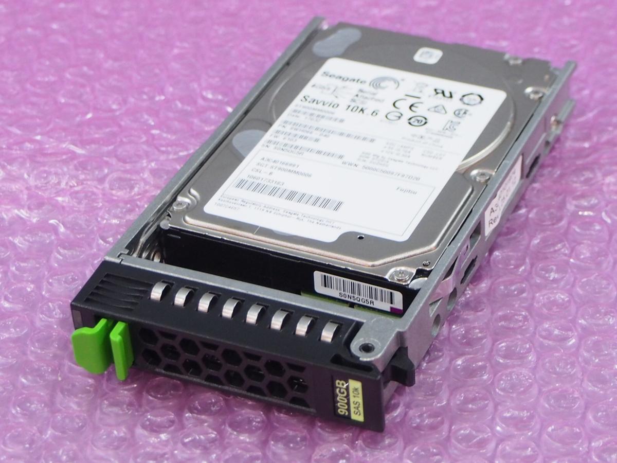 ☆ Fujitsu純正マウンタ付 ST900MM0006 2.5 SAS 10k 6G 900G ☆