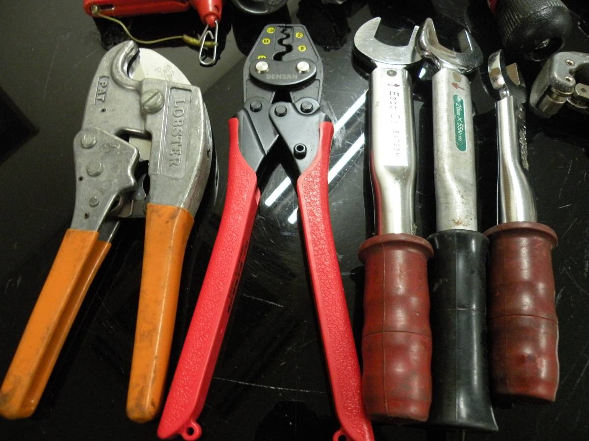 デンサン・LOBSTER・タジマ☆電設工具まとめてセット☆中古品☆I-285