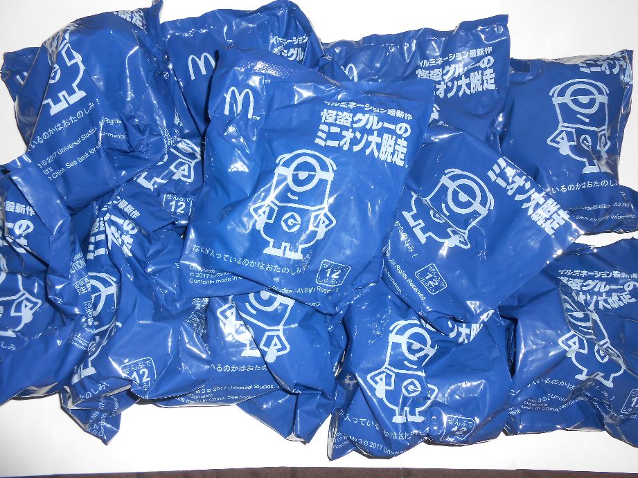 マクドナルド ハッピーセット 怪盗グルーのミニオン大脱走 フィギュア全12種セット ミニオンズ マクドナルド 売買されたオークション情報 Yahooの商品情報をアーカイブ公開 オークファン Aucfan Com