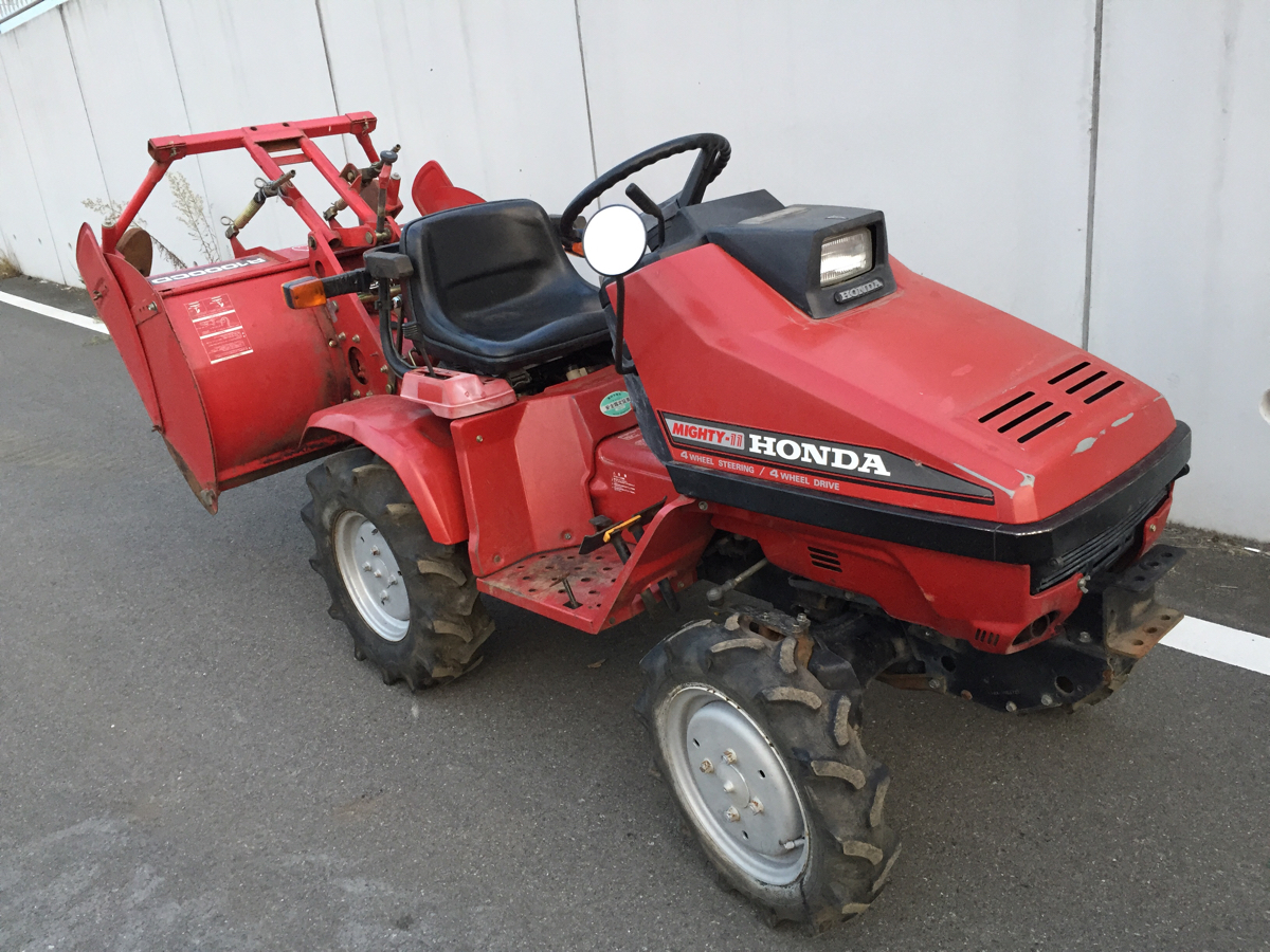 【埼玉】HONDA MIGHTY-11 トラクター4WD ☆ホンダ:HONDA MIGHTY-11 小旋回可能な4WS！4WD！:小型:現状車