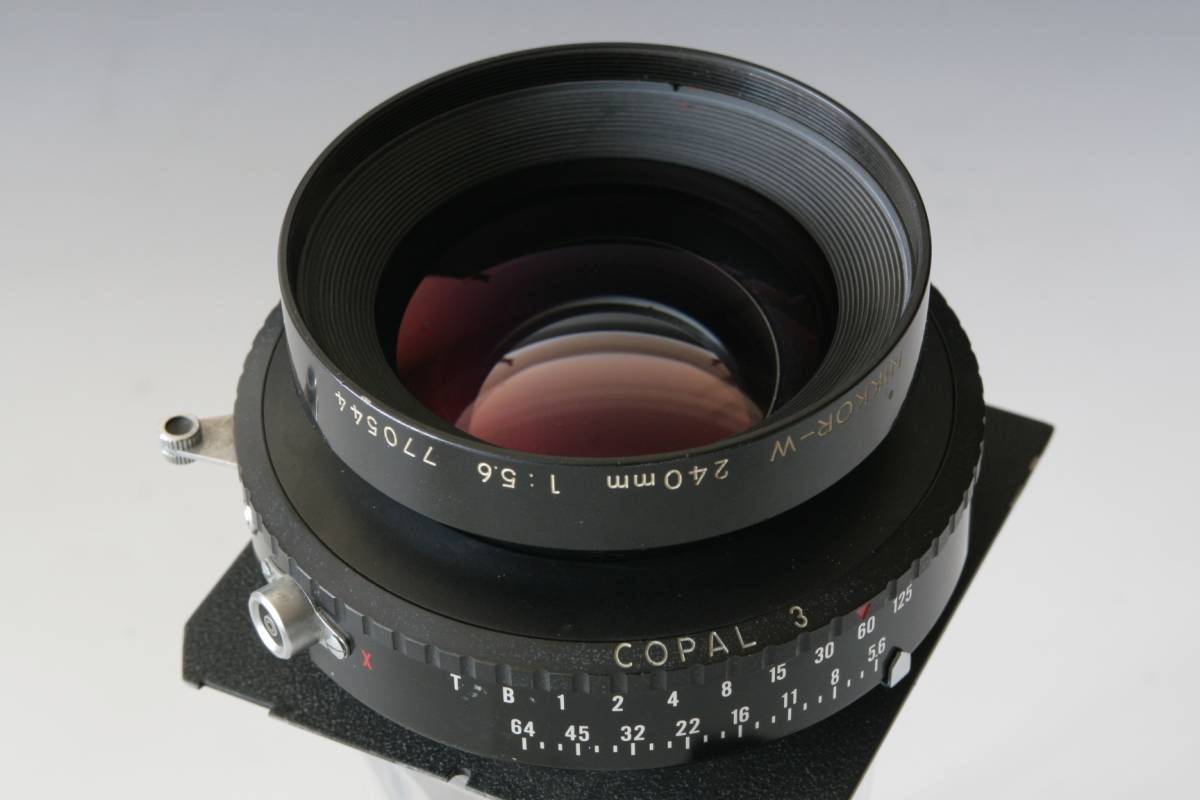 240mm Nikon F5.6 Nikkor-W NIKKOR-W Lens Large f5.6 Format ニコン