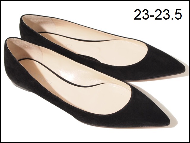 R3235P ▽NINA RICCI ニナリッチ▽ 新品同様 スエード ポインテッド 