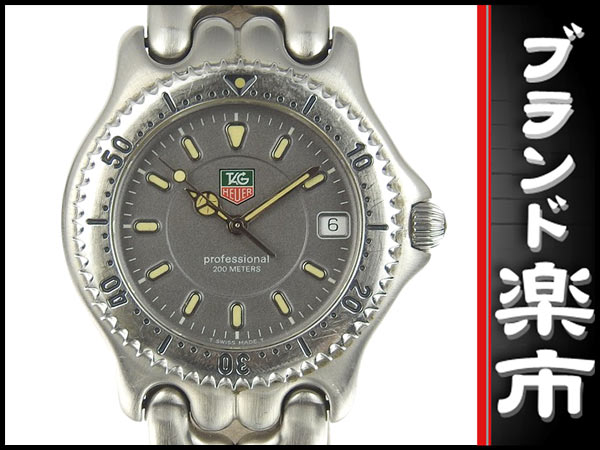 TAG Heuer Professio クォーツ腕時計 ３針 091円☆03楽市☆本物 タグホイヤー TAG HEUER プロフェッショナル