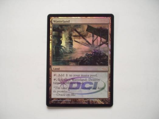 MTG MTG 不毛の大地/Wasteland プロモ foil 英語1枚 不毛の大地 プロモ