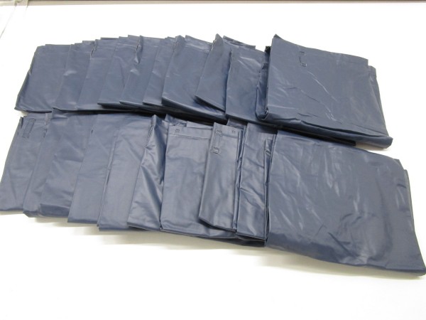 山賊村【20本セット 雨衣 カッパ ズボン ネービー系】宅衣料C/M/0830-066