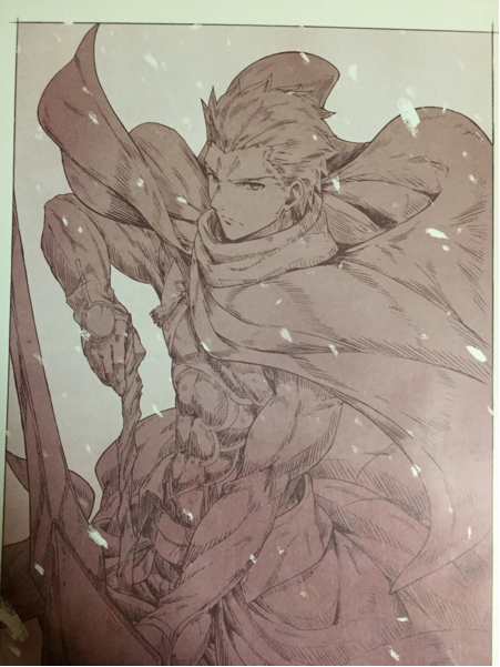 Fate ubw イラストカード アーチャー エミヤ ポートレート コミケ