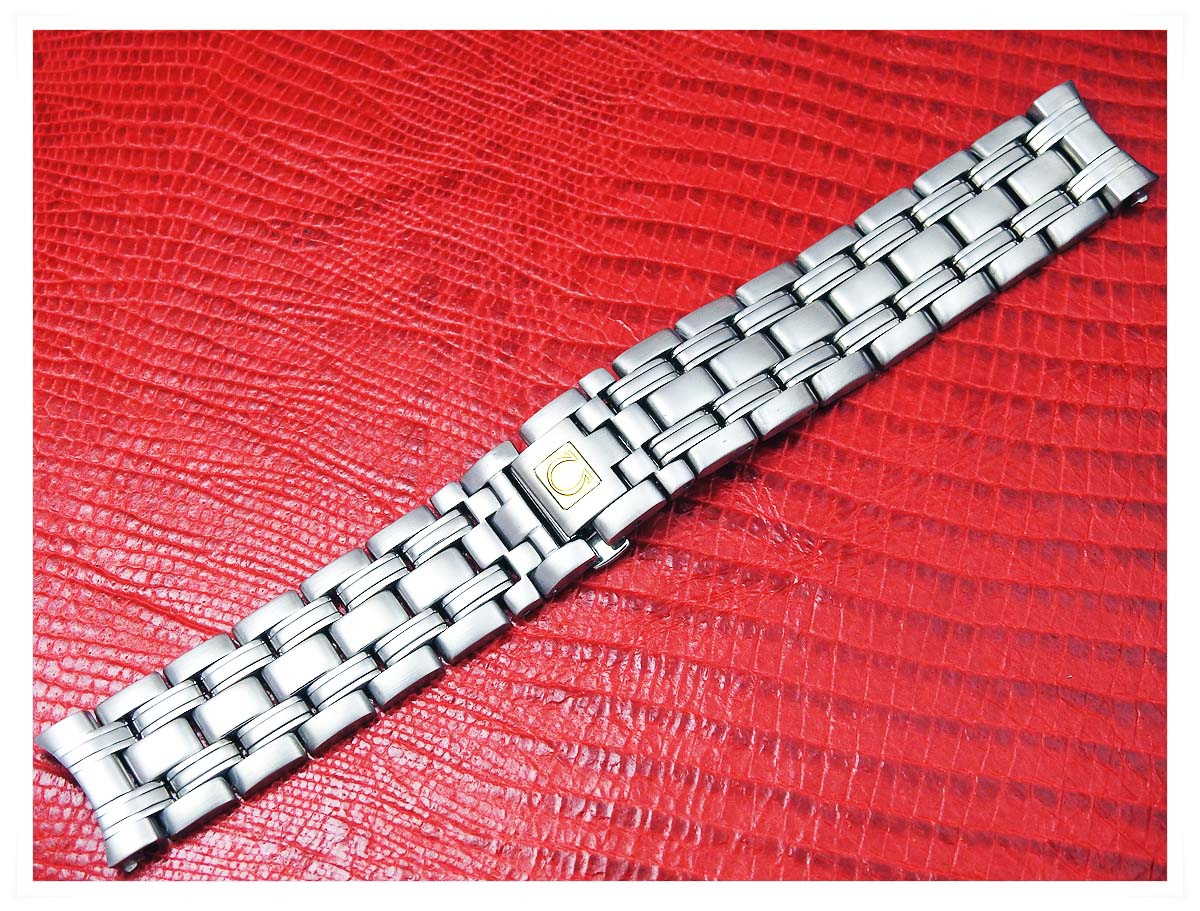 オメガ Seamaster 300/ 120 純正 Steel 18mmメンズブレスレット (美品 )