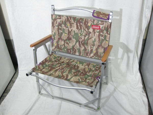 【美品1円】Coleman コールマン コンパクトフォールディングチェア カモフラージュ 2000010507 キャンプ アウトドア