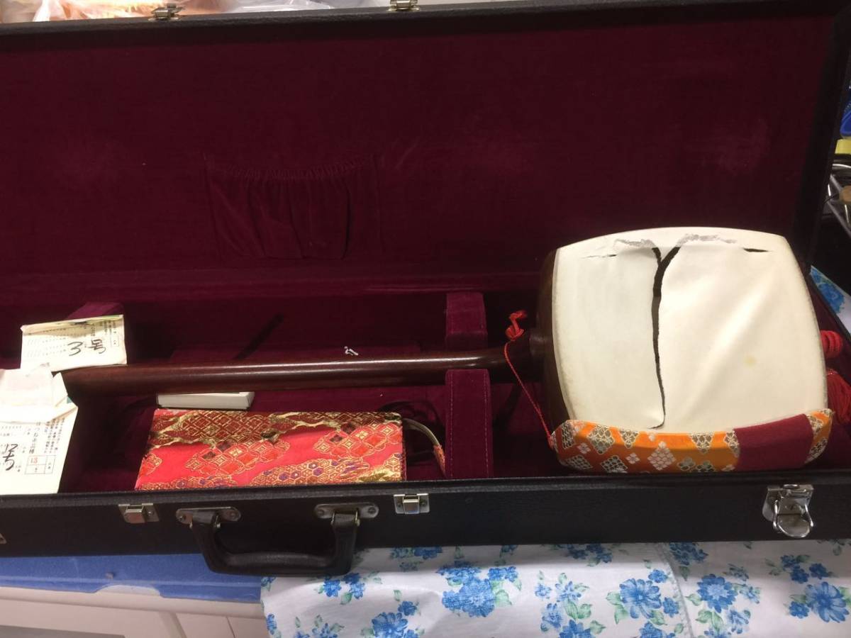 三味線 三味線 ハードケース付 ハードケース付⑥ 三味線 ハードケース