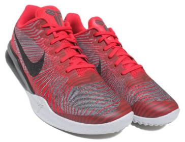 NIKE KB MENTALITY II 赤/灰/黒 27.5cm ナイキ コービー メンタリティー2 レッド 818952-600
