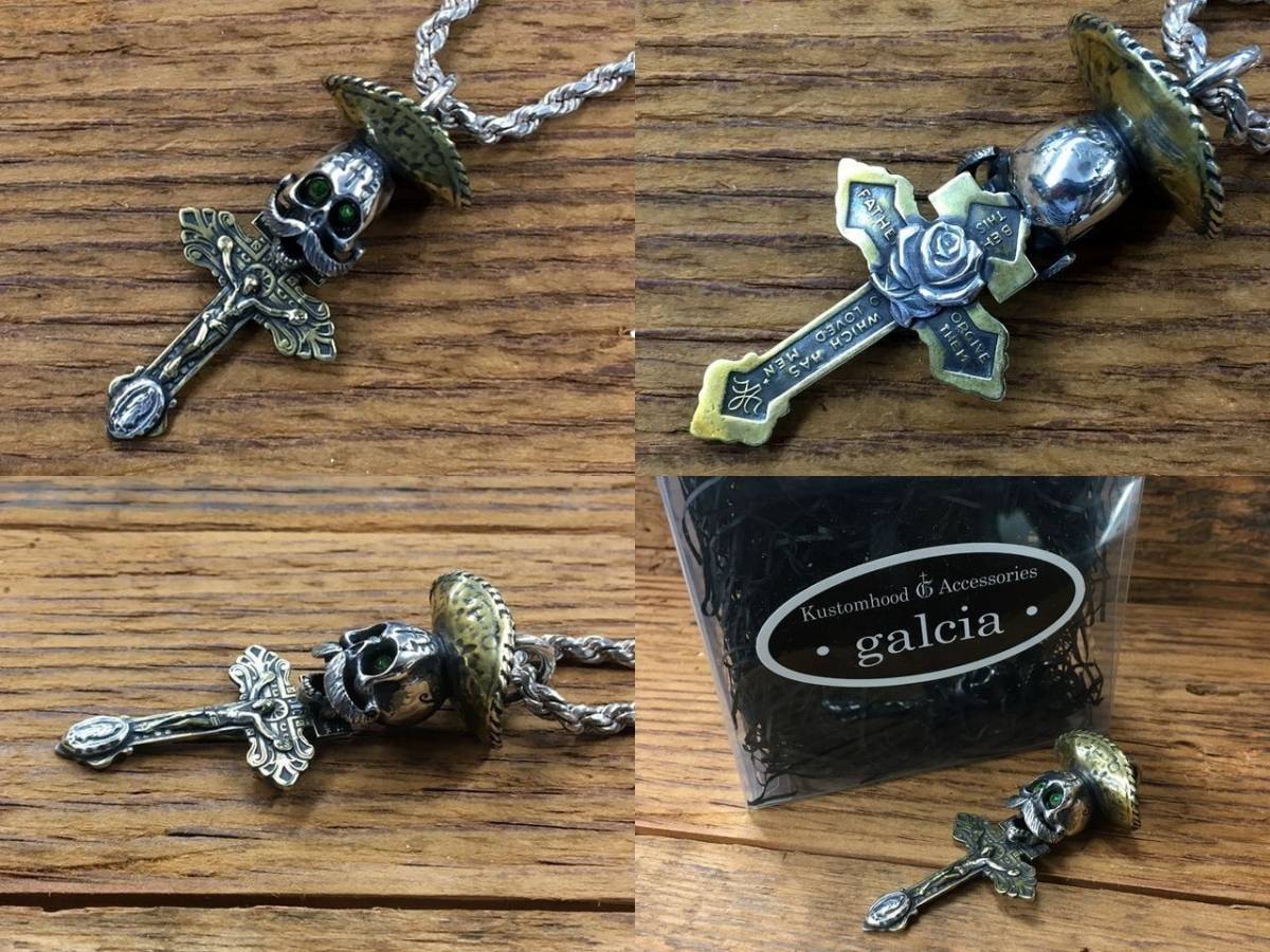 galcia ⁄ ガルシア PENDANT HEAD SNAKE \u0026 XIII SILVER 925 BRASS 