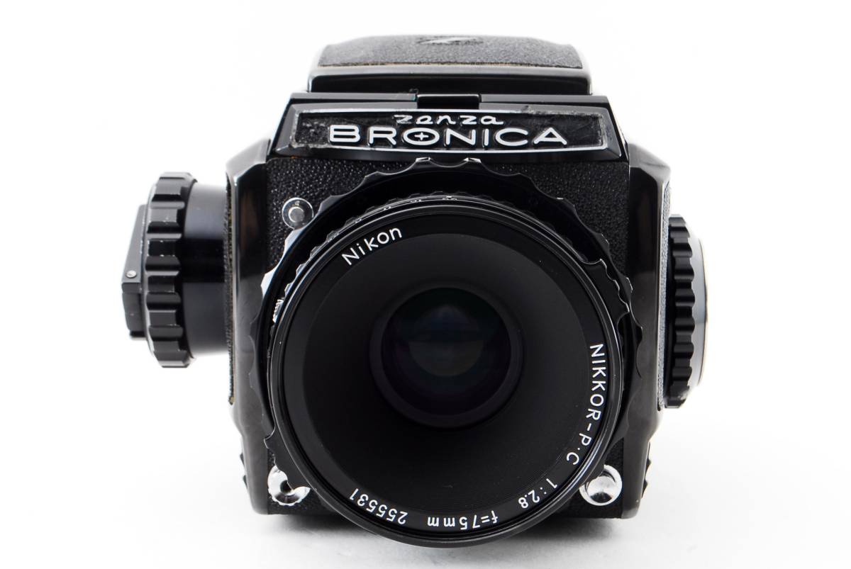 Zenza Bronica S2 Medium Format Camera Nikkor-P.C 1:2.8 f=75mm Lens