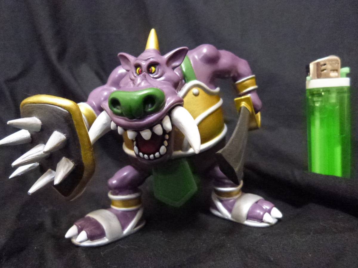 ドラクエソフビモンスターフィギュア リペイント改造 ソルジャーブル