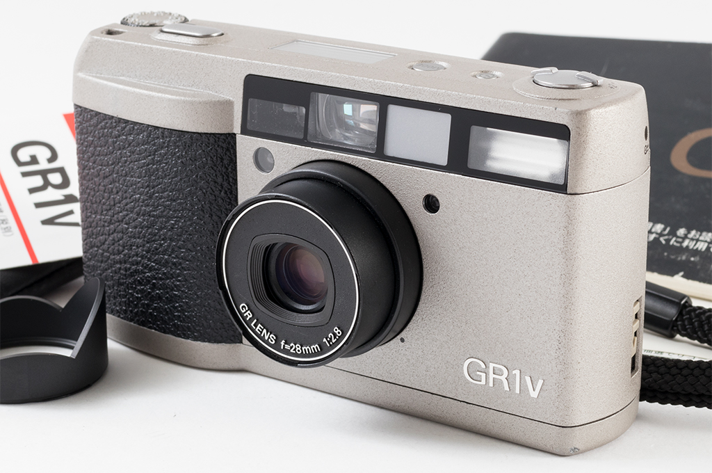 中古(リコー) 【送料無料】付属品付き リコー GR1V コンパクトカメラ 