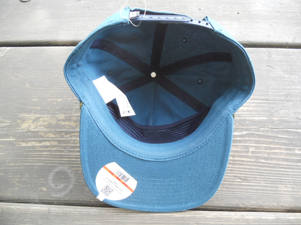 新品 パタゴニア PATAGONIA P-6 LABEL STAND UP HAT BYBU 帽子