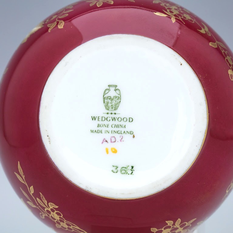 ウェッジウッド ルビー WEDGWOOD トンキン カップ&ソーサー