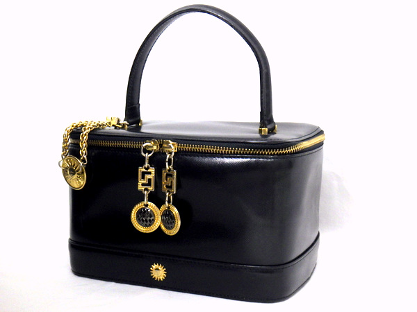 ◇VERSACE⁄サンバースト.ミニボストンバッグ◇ 【税込】即決