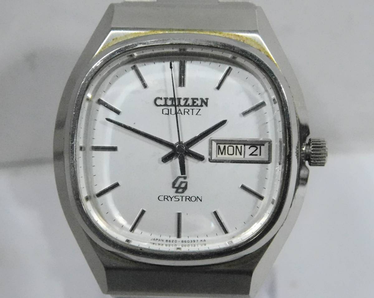腕時計 CITIZEN シチズン CRYSTRON クリストロン 4-860284Y QUARTZ