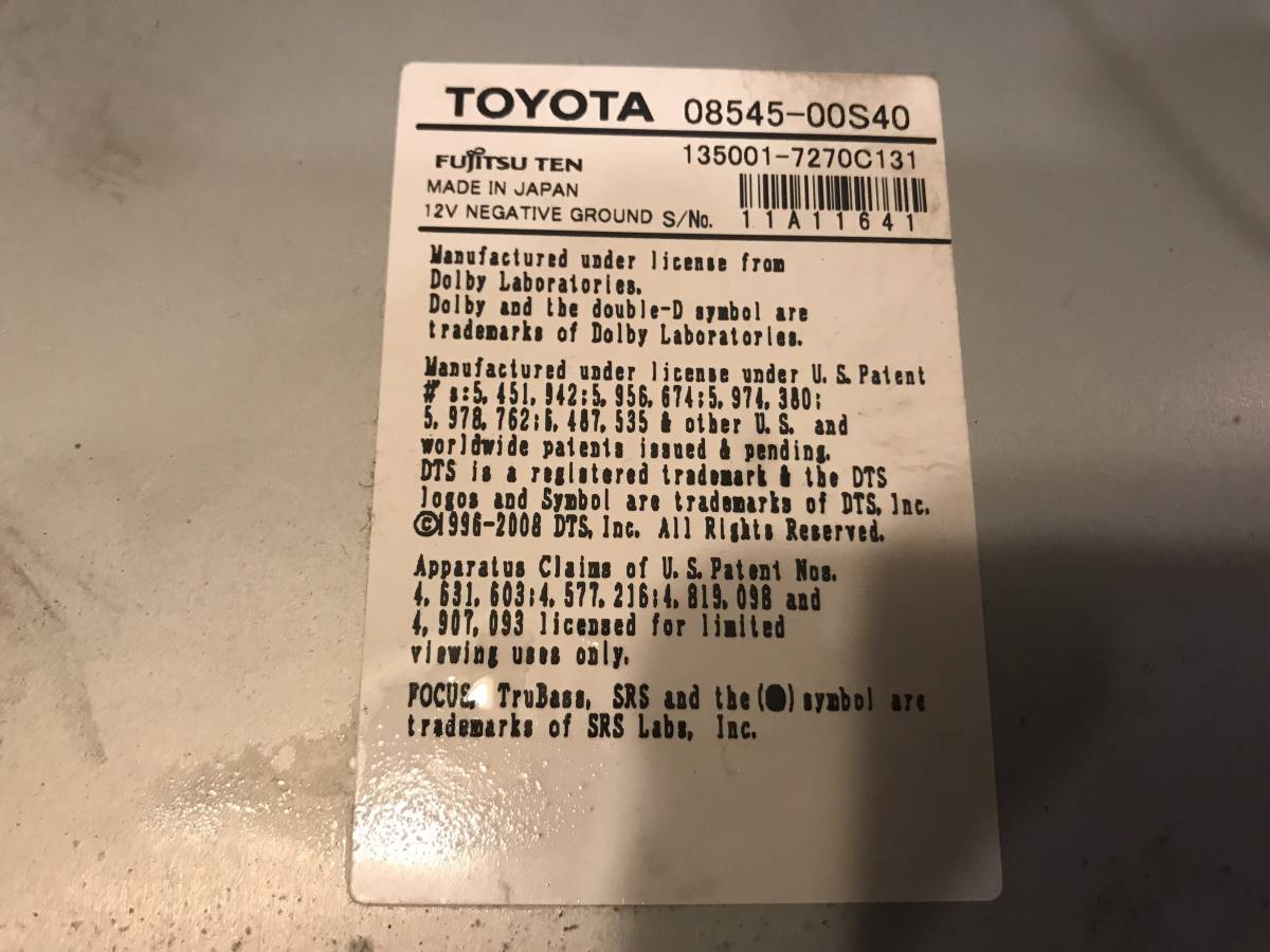 在庫処分大セール♪】トヨタ.ダイハツ純正 HDDナビ NHDT-W59 ワンセグ付