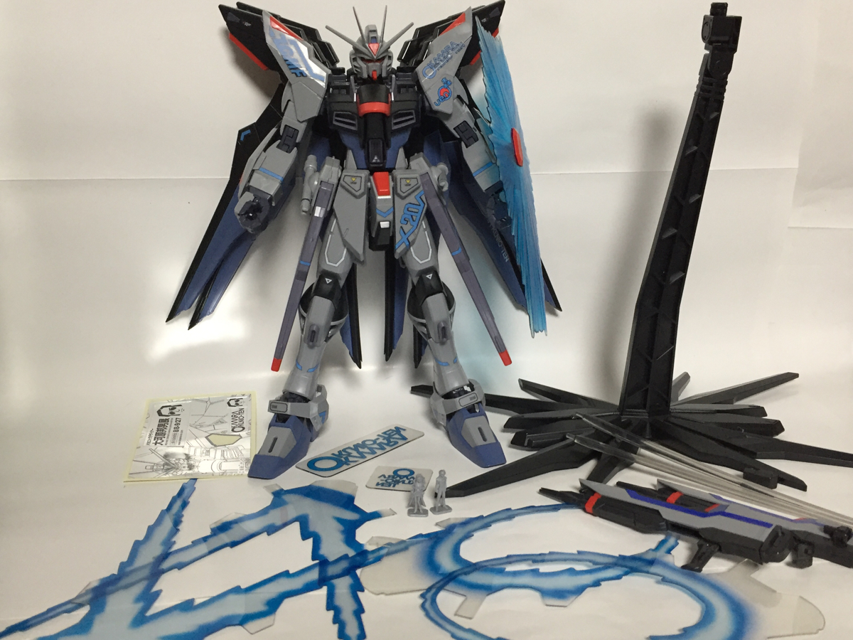 MG ストライクフリーダムガンダム メカニックデザイナー 大河原邦男展