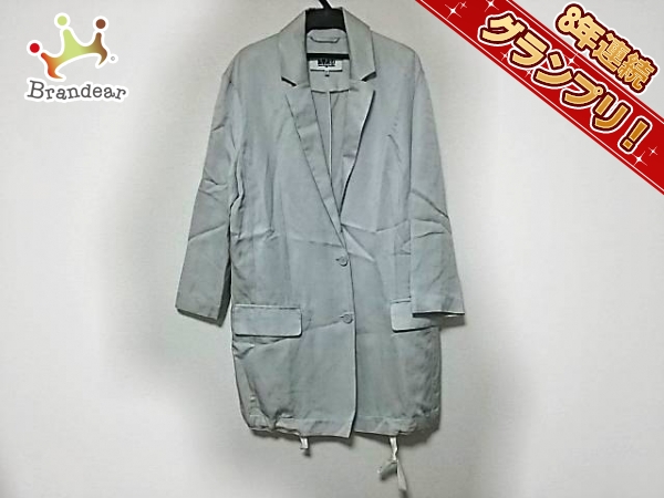 エムエムシックス MM6 ジャケット サイズ38 L ライトグレー レディース 