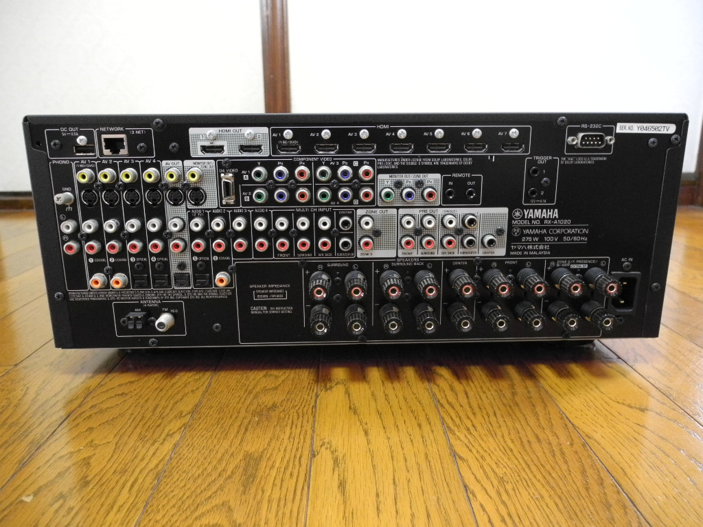 YAMAHAヤマハ AVアンプ RX-A1020