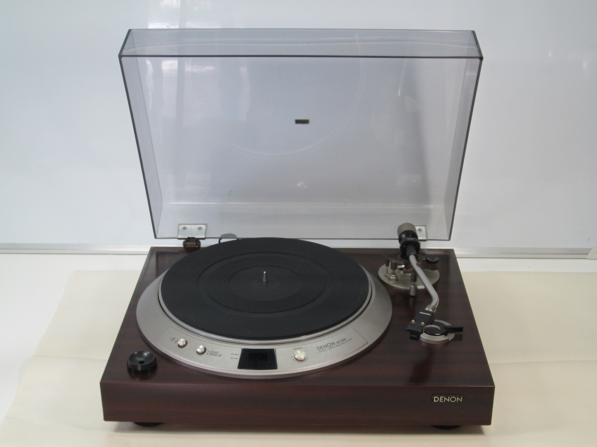 DENON ターンテーブル DP-1000 78回転可能！ (541)