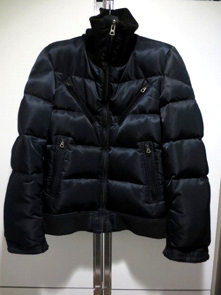 ラウンジリザードLOUNGELIZARD AIR FORCE NYLON リブダウンジャケット