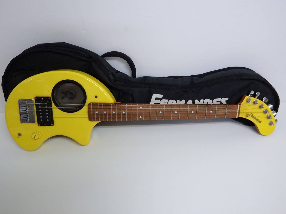 Fernandes ZO-3 エレキギター イエロー ギターケース付き 日本ンストア FERNANDES/フェルナンデス ZO-3 エレキギター イエロー