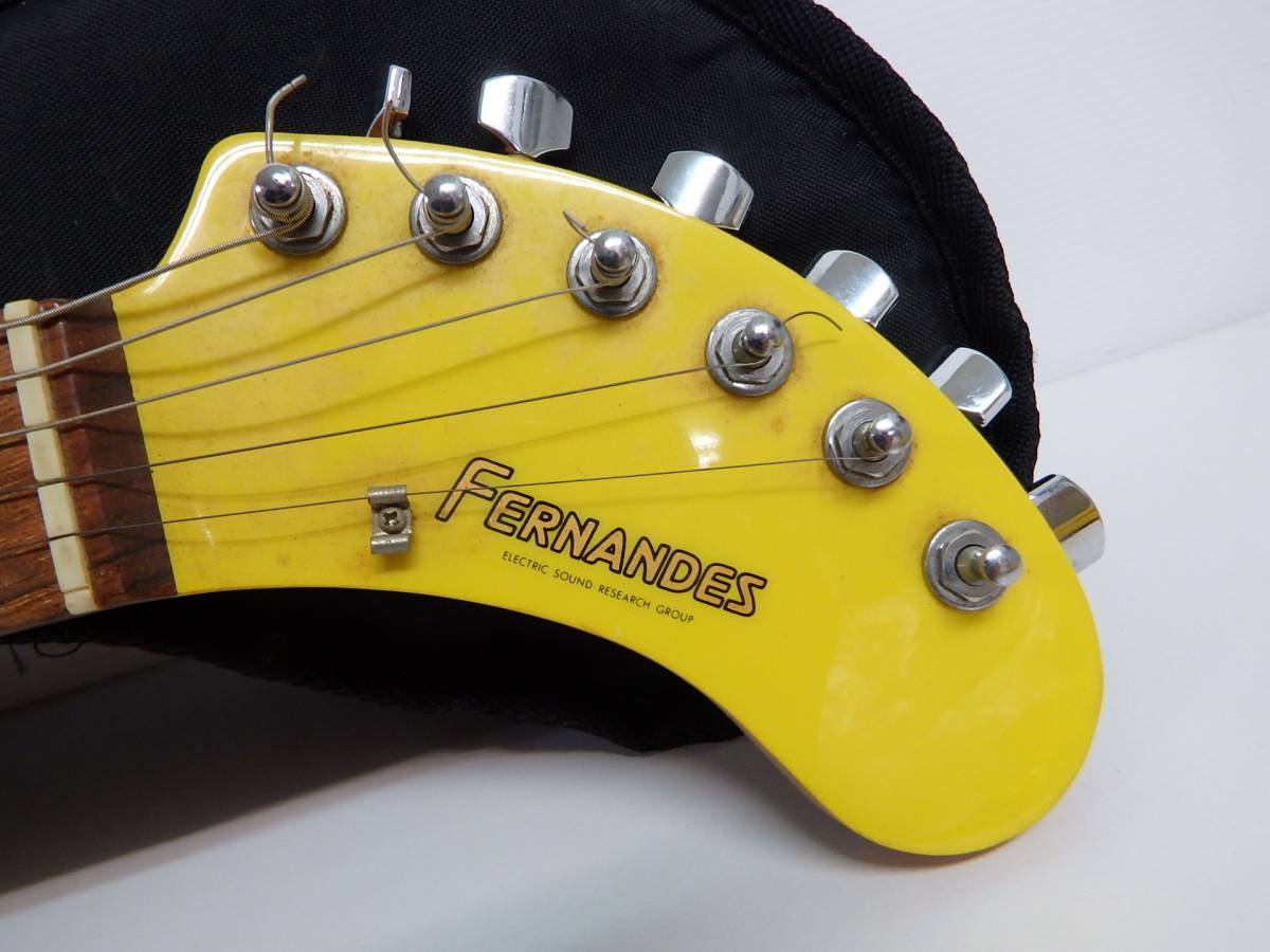 日本ンストア FERNANDES/フェルナンデス ZO-3 エレキギター イエロー