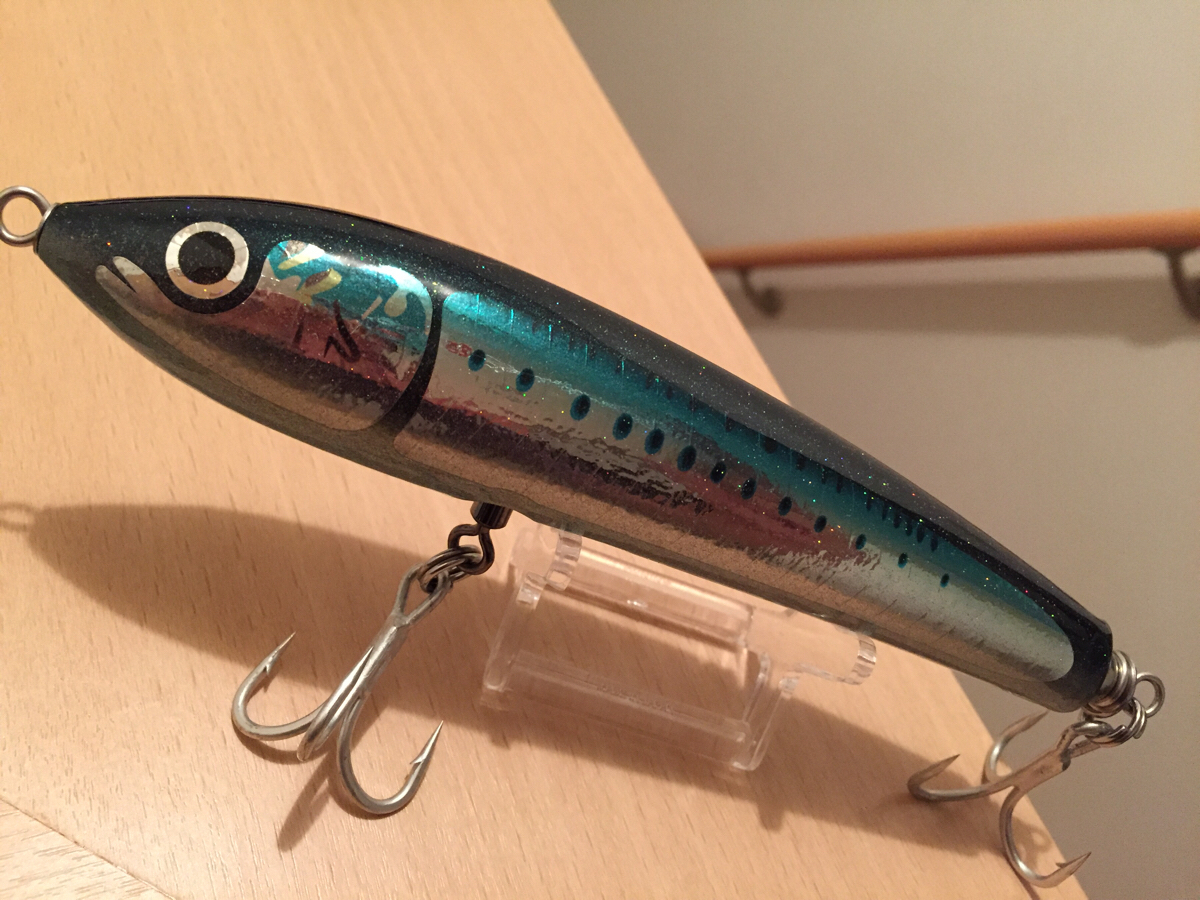 新品未使用 カーペンター ブルーフィッシュ 45 マイワシカラー リング&フック付き 検 ガンマ γ MCワークス