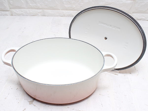 LE CREUSET 両手鍋 25cm ピンク オーバル LE CREUSET - 〇〇LE CREUSET