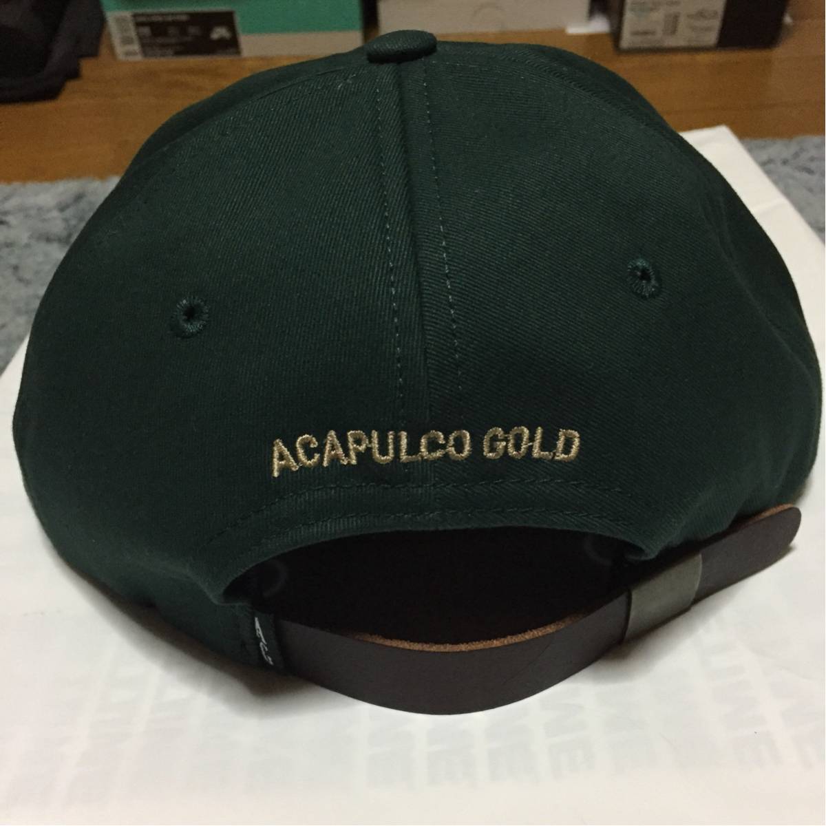 Acapulco Gold Cap アカプルコゴールド キャップ Stussy Huf Thrasher Supreme 野球帽 売買されたオークション情報 Yahooの商品情報をアーカイブ公開 オークファン Aucfan Com