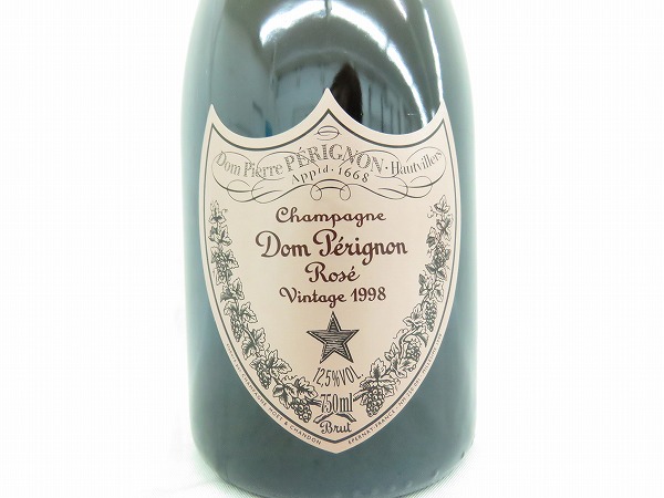 未開栓】ドンペリニヨン VINTAGE ロゼ 1998 Dom Perignon シャンパン